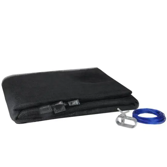 Swim Central 18ft. Black Deluxe Above Ground Swimming Pool Closing Leaf Net Cover {3}