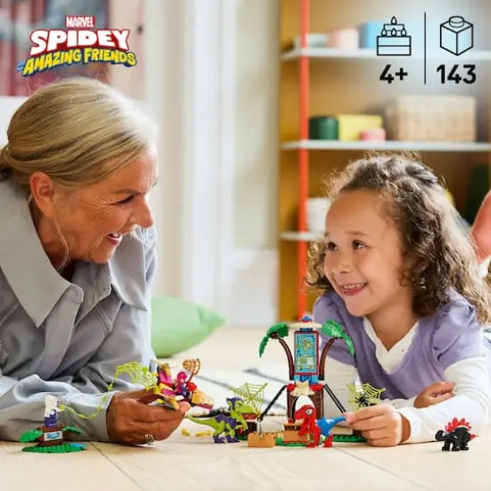 LEGO&reg; Marvel Spidey And His Amazing Friends Spidey and Gobby&rsquo;s Raptor Battle at Tree House HQ 11200 {5}