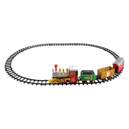 12-Piece Lighted & Animated Christmas Express Train Set {3}