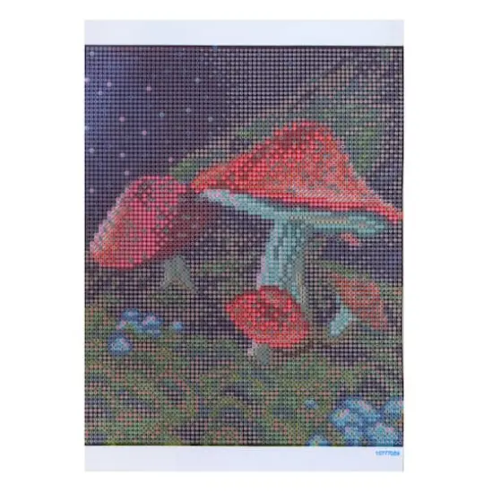 8" x 10" Spooky Mushrooms Diamond Art Kit by Make Market® {3}