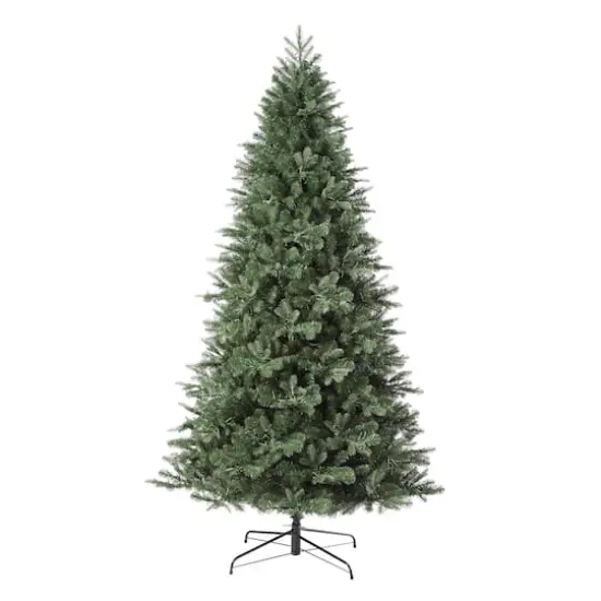 7.5ft. Pre-Lit Greenbriar Fir Artificial Christmas Tree, Soft White Cluster LED Lights {3}