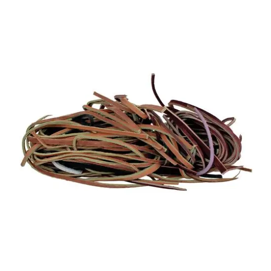 Realeather&reg; 1lb. Latigo Lace Scrap Bundle {3}