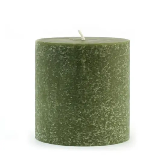 Root Candles 3" x 3" Unscented Timberline&trade; Pillar Candle Dark Olive {1}