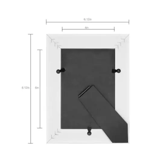 Simply Essentials&trade; 4" x 6" White Marbling by Studio D&eacute;cor&reg; {5}