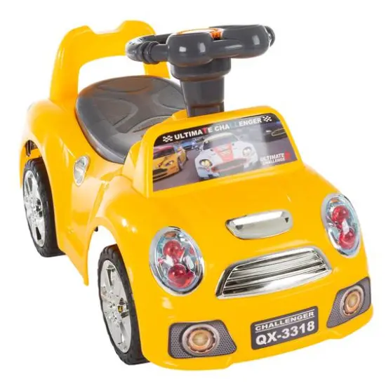 Toy Time Yellow Ride-On Car {5}