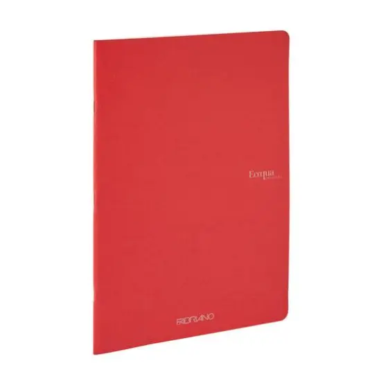 Fabriano&reg; EcoQua Original A5 Graph Staple-Bound Notebook Red {4}
