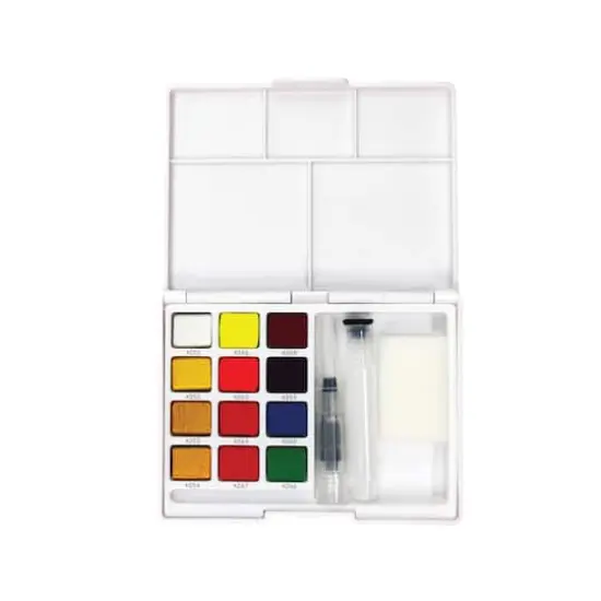 Koi Creative Art Colors (CAC) Watercolor Set, 12-Colors {4}