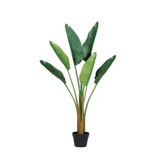 Hello Honey&reg; 4ft. Potted Faux Banana Tree {3}