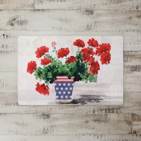 Faith, Family & Freedom Floor Mat {3}