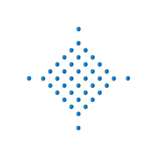 John Bead Preciosa 4mm Czech Crystal Glass Faceted Round Beads, 40ct. Capri Blue {4}