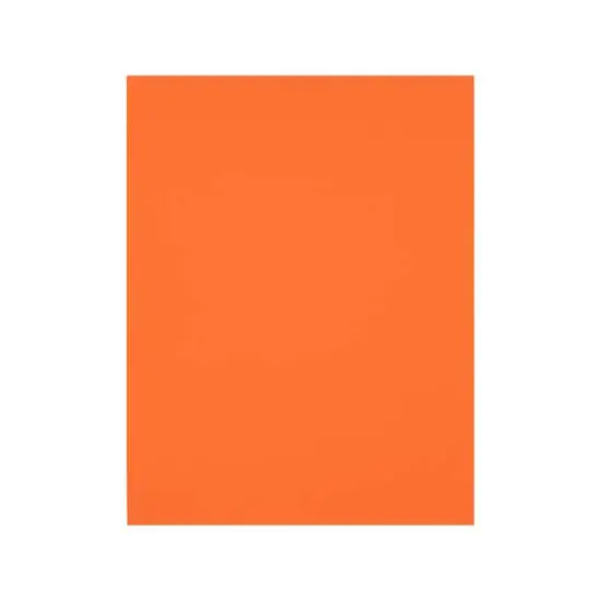 8.5" x 11" 65lb. Cardstock Paper Pack by Recollections&trade;, 50 Sheets Tangerine {7}