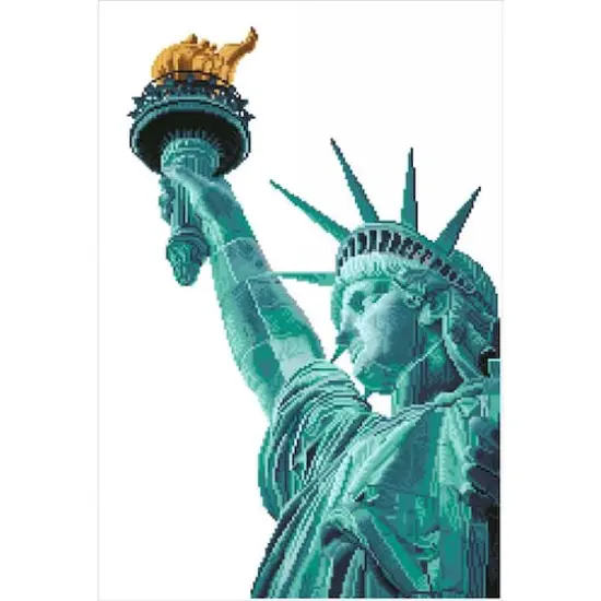 Diamond Dotz&reg; Statue of Liberty Diamond Painting Artwork Kit {3}