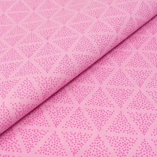 SINGER Pink Dot Blender Cotton Fabric {3}