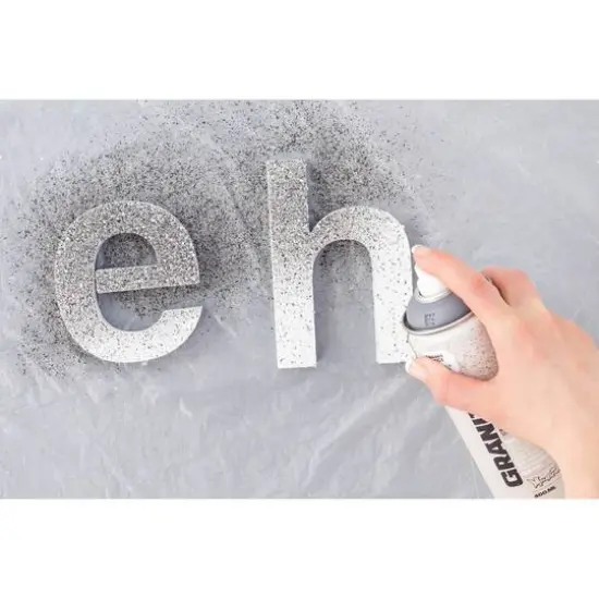 Montana&trade; Cans Granit Effect Spray Paint, 400mL Light Gray {5}