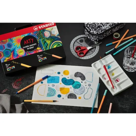 STABILO&reg; 68-Piece ARTY 34 point 88 & 34 Pen 68 Hero Set {7}