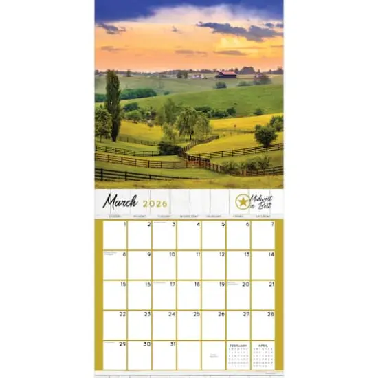 2026 Midwest Is Best Wall Calendar {3}