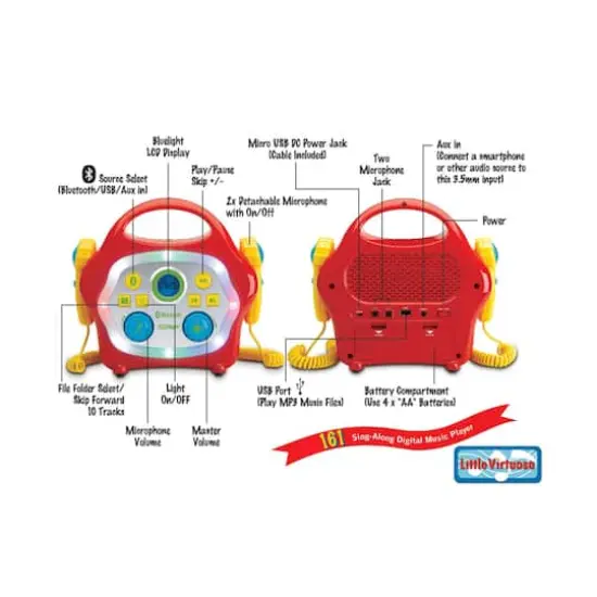 Enviro-Mental Toy Little Sing Along Bluetooth MP3 Player {5}