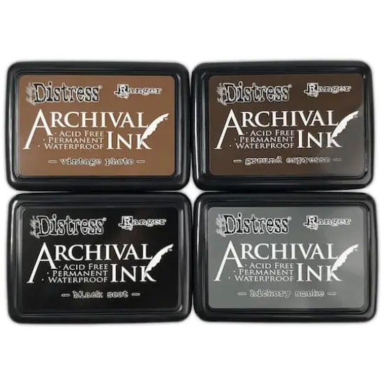 Tim Holtz&reg; Distress Archival Ink Pad Basics Stack {3}