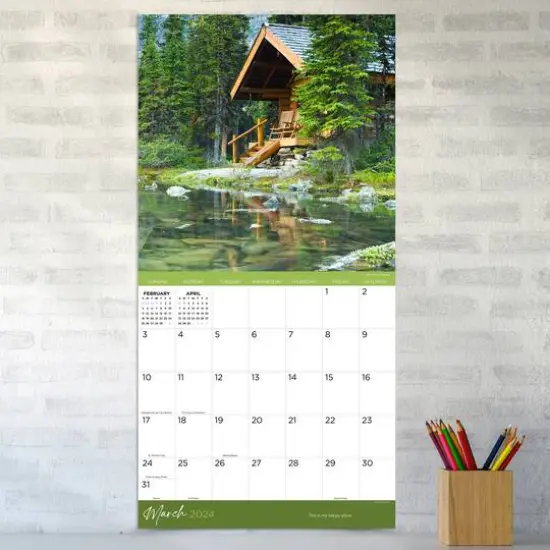 TF Publishing 2024 Cottage Life Wall Calendar {5}