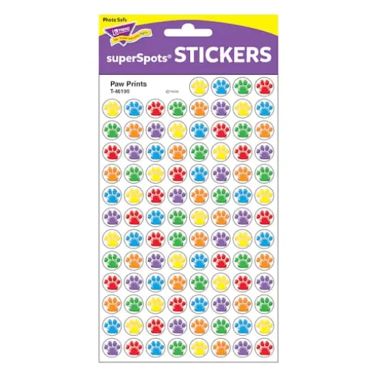 Trend Enterprises® Paw Prints superSpots® Stickers, 800ct. {4}