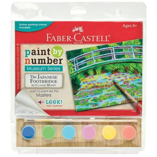 Faber-Castell Paint by Number Museum Series, The Japanese Footbridge {1}