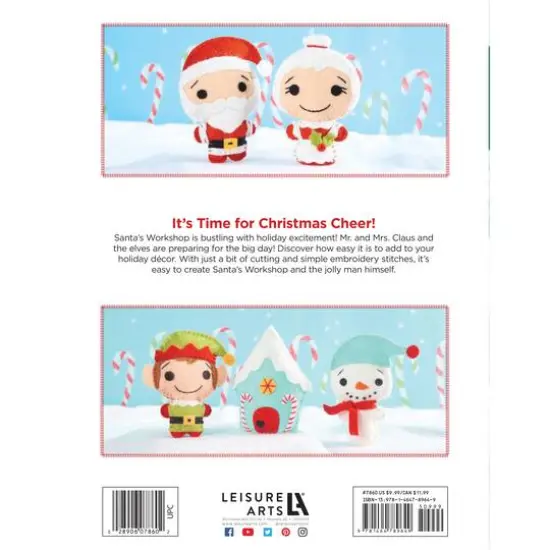 Leisure Arts&reg; Handmade Holiday Santa's Workshop Book {11}