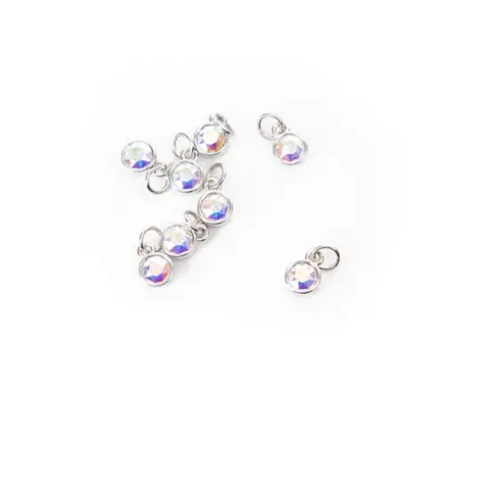 AB Austrian Crystal Charms by Bead Landing&trade; {6}