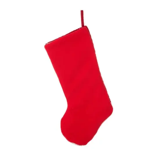 Glitzhome&reg; 19" Reindeer & Fox Hooked Stockings, 2ct. {8}