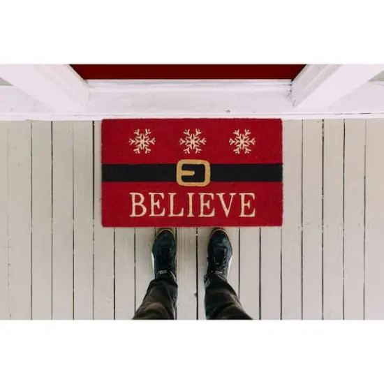 DII&reg; Believe Santa Doormat {8}