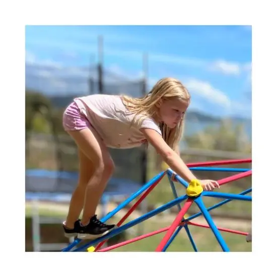 The Bubble Factory 10ft. Steel Climbing Dome for Kids {4}