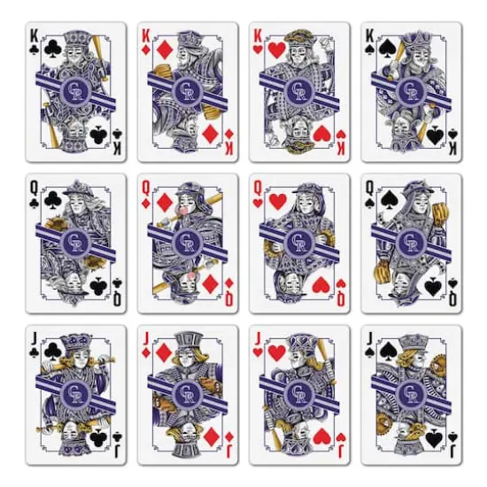 MLB Classic Series Playing Cards Colorado Rockies {4}