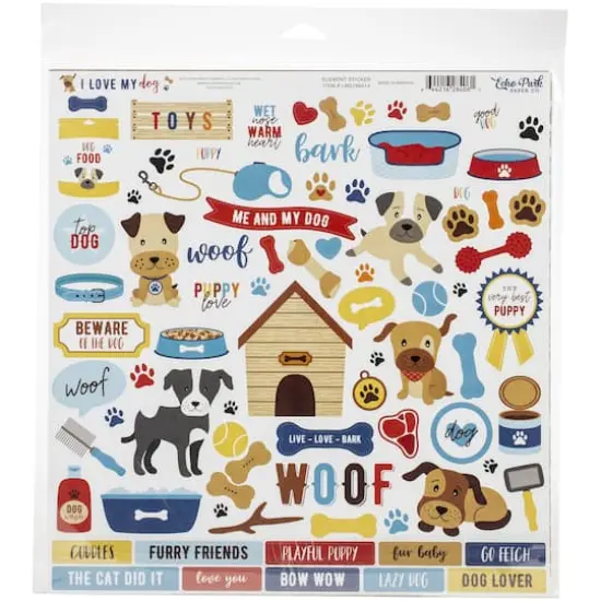 Echo Park&trade; I Love My Dog Collection Kit, 12" x 12" {3}
