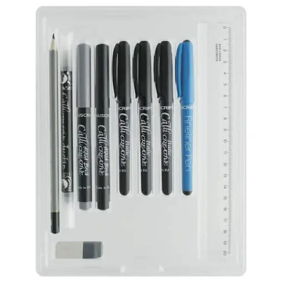 Manuscript Class Teach Yourself Hand Lettering Kit {5}