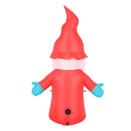 Airflowz&trade; 6ft. Inflatable Christmas Gnome {3}