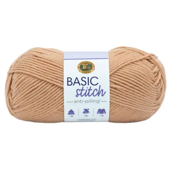 3 Pack Lion Brand&reg; Basic Stitch Anti Pilling&trade; Yarn Clay {3}