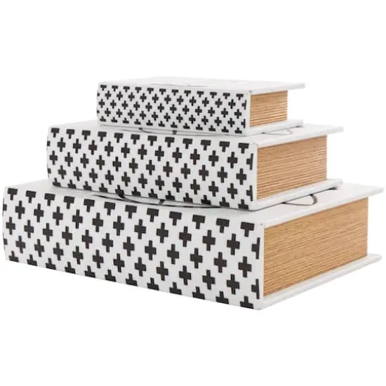 White Eat, Pray, Love Book Storage Box Set {5}