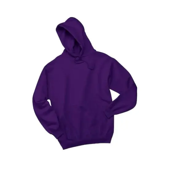 JERZEES® NuBlend® Unisex Pullover Hooded Sweatshirt Deep Purple {1}
