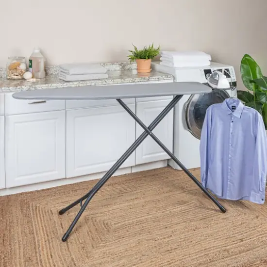 Household Essentials Matte Black Ultra Ironing Board {4}