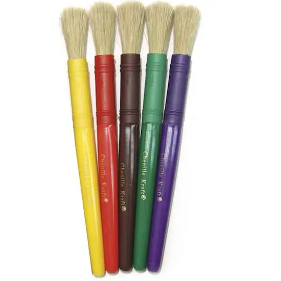 Creativity Street&reg; Assorted Color Colossal Brushes, 3 Packs of 10 {4}