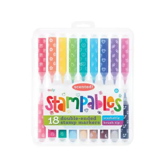 OOLY Stampables Double Ended Scented Markers Set {1}