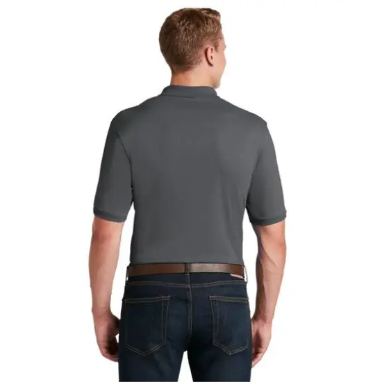 JERZEES® SpotShield™ Jersey Knit Sport Shirt Charcoal Grey {6}