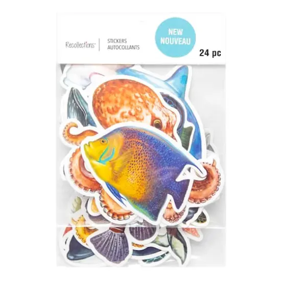 Sealife Die Cut Stickers by Recollections&trade; {4}