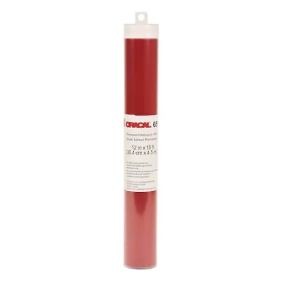 ORACAL&reg; 651 Permanent Adhesive Vinyl Mega Roll Dark Red {1}