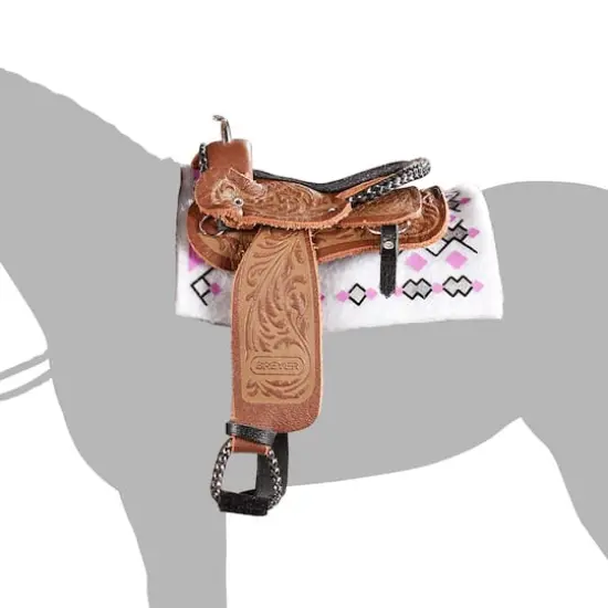Reeves Breyer Traditional Cimarron Western Pleasure Saddle {1}