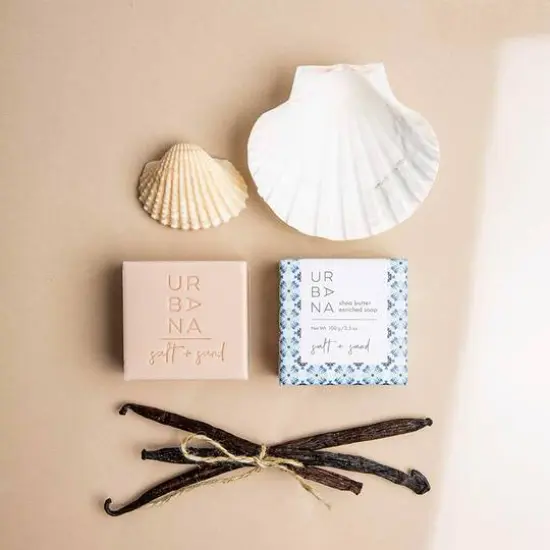 European Soaps Urbana Bar, 100g Salt + Sand {10}