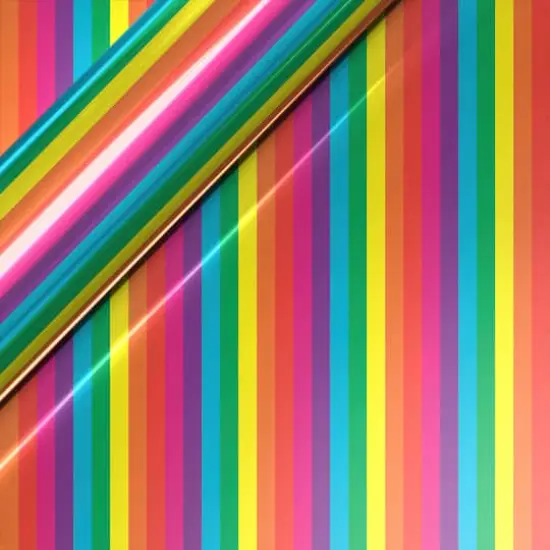 Siser EasyPatterns Rainbow Stripe Plus Heat Transfer Vinyl 36in {3}