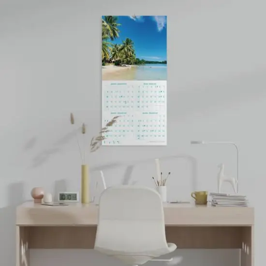 TF Publishing 2024 Tropical Paradise Bilingual Wall Calendar {5}