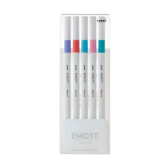 EMOTT Candy Pop 5 Color Fineliner Pen Set {1}
