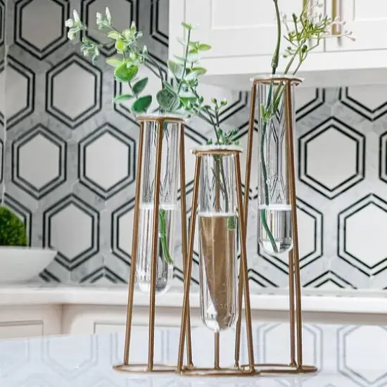 Kate Aspen&reg; Test Tube Flower Vase Set {8}