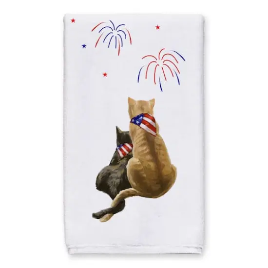 American Cats Tea Towel Set {3}
